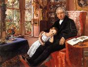 James Wyatt and His Granddaughter